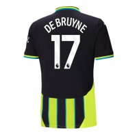 Pánský Fotbalový dres Manchester City Kevin De Bruyne #17 2024-25 Venkovní Krátký Rukáv